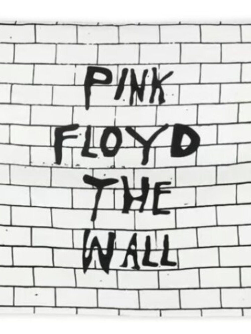 Pink Floyd The Wall Tapestry ~ 53" x 82" ~ w/Corner Loops ~ Brand New!